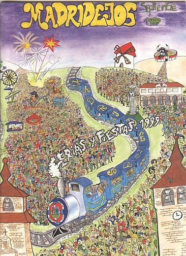 Cartel de las Ferias y Fiestas 1999 de Madridejos - MIENTRAS SE CARGA LA IMAGEN -- LEE EL PROGRAMA