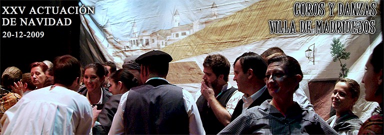 25 ACTUACIN DE NAVIDAD POR LOS COROS Y DANZAS VILLA DE MADRIDEJOS >975 FOTOS<