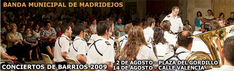 msica de la Banda Municipal en la calle