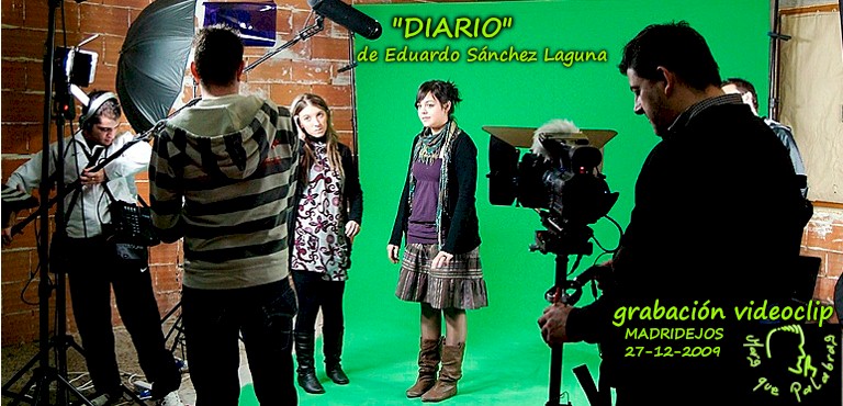 GRABACIN DEL VIDEOCLIP DE LA OBRA DE EDUARDO SNCHEZ LAGUNA "DIARIO"