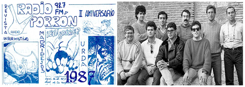 1985-1987 La primera emisora en Madridejos RADÍO PORRÓN