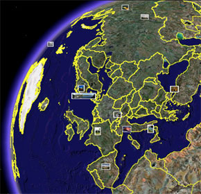 Fotos de Panoramio en Google Earth